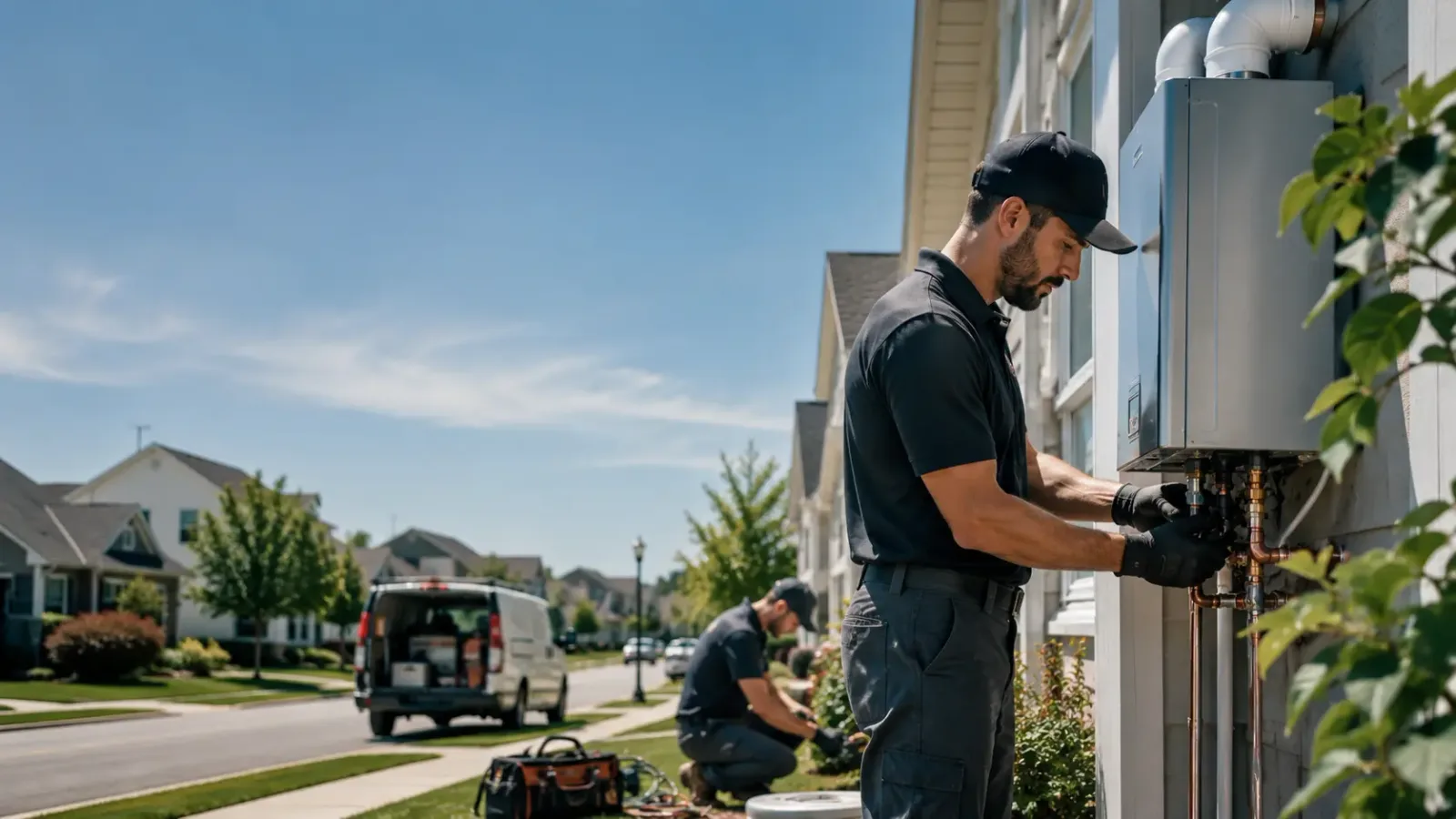 Tankless Water Heater Installation in Blanch, NC